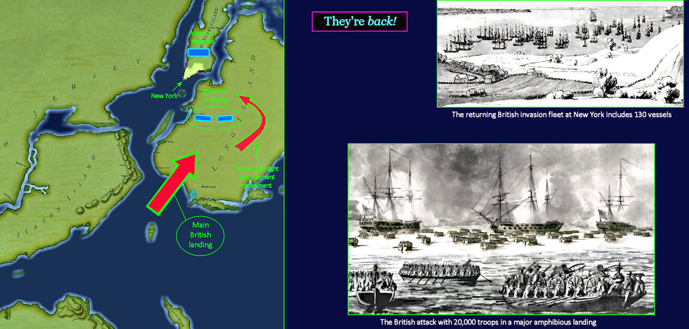 British invasion of New York, 1776